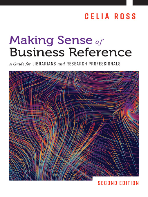 Cover image for Making Sense of Business Reference